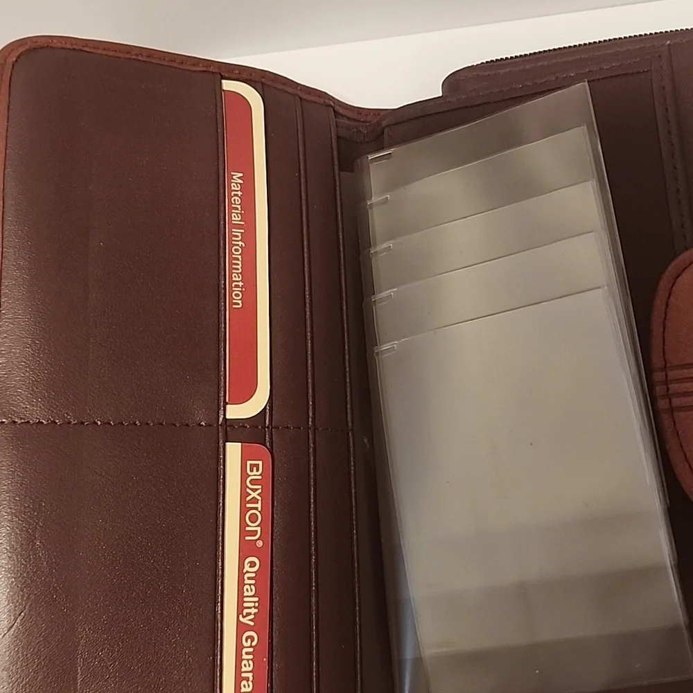 Buxton  Wallet Brown Leather